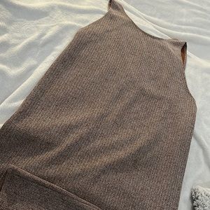 ZARA ASYMMETRICAL BACK MAXI DRESS